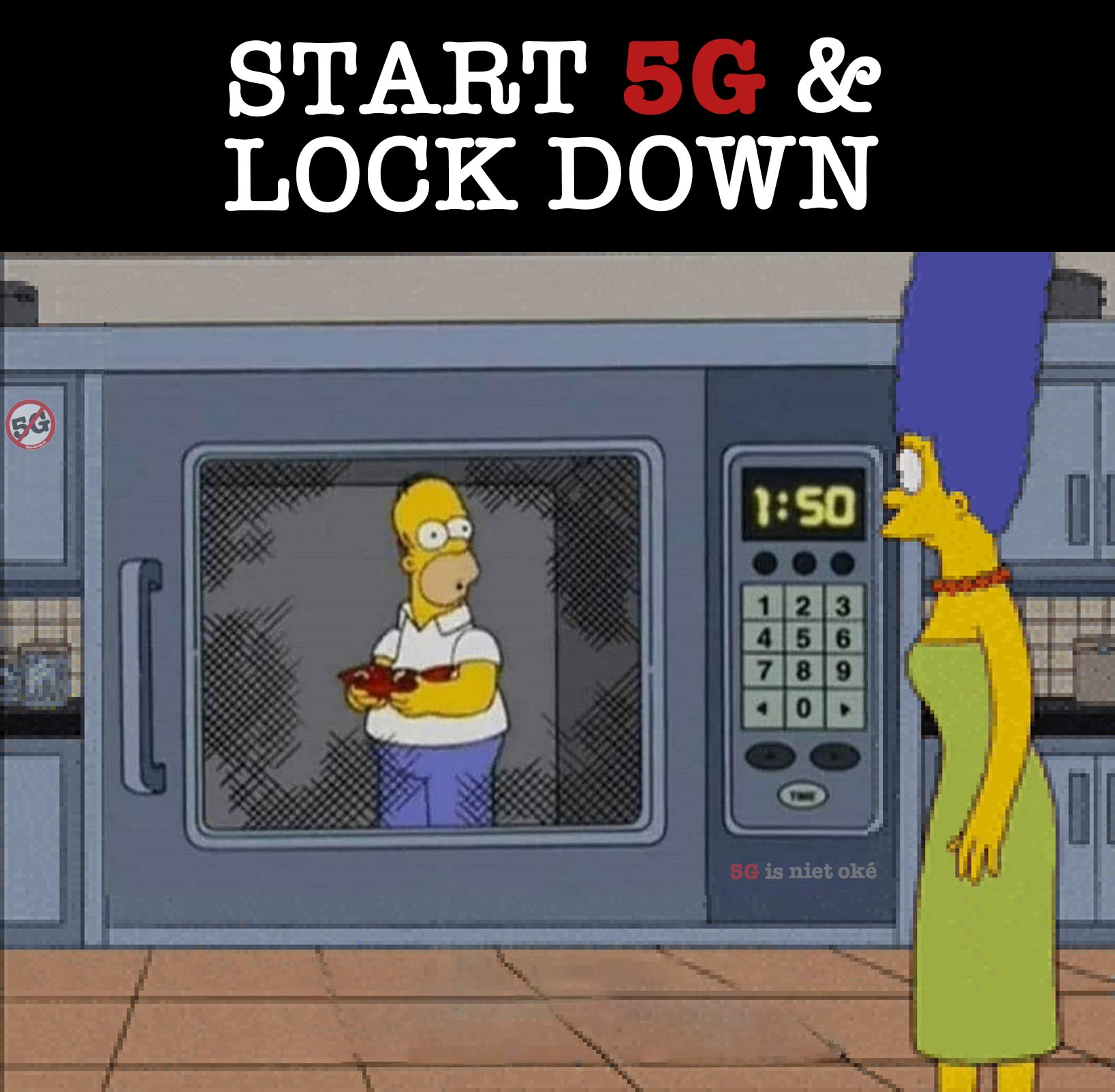 Lockdown en start 5G